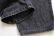 画像8: 90s メキシコ製 Levi'sリーバイス 550 ブラック デニムパンツ w32 L30★39 (8)