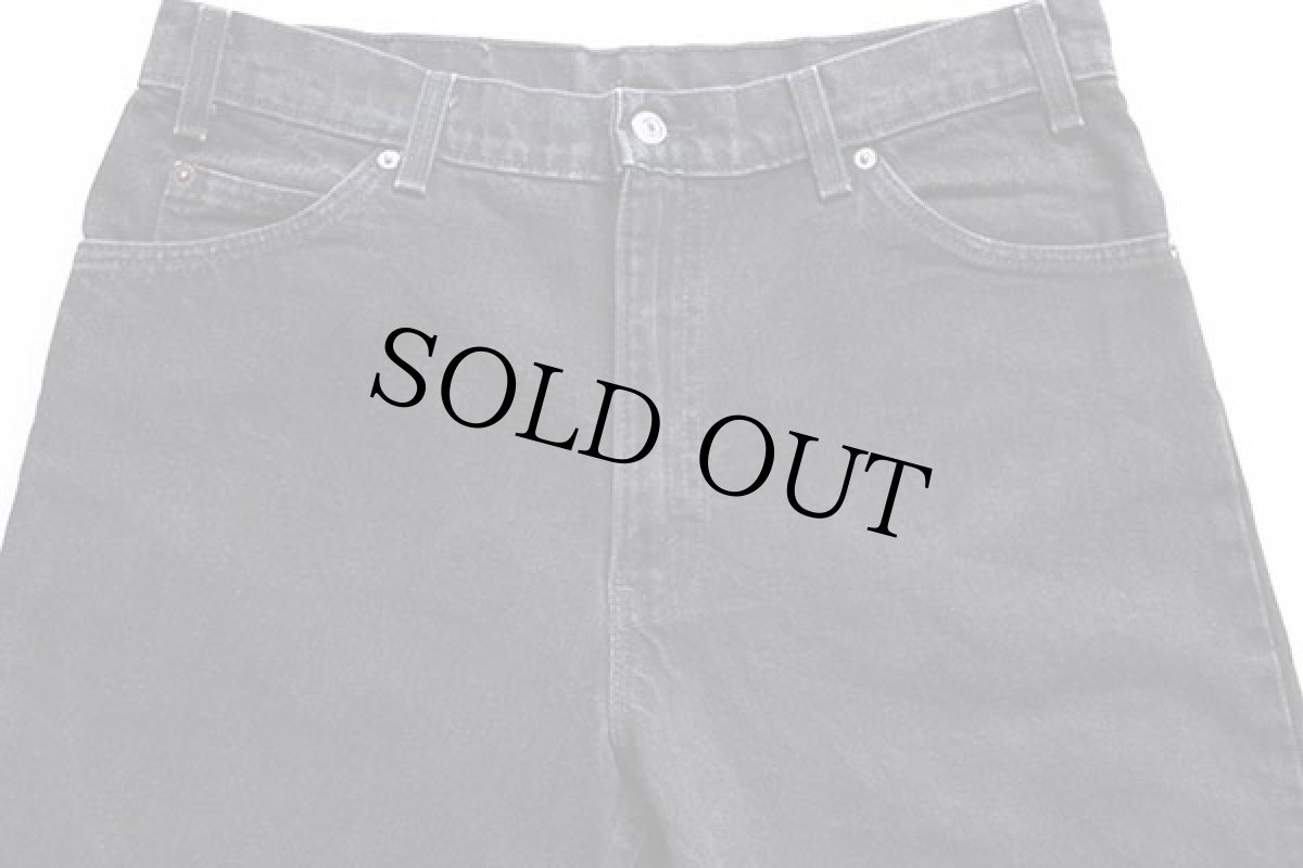 画像4: 90s USA製 Levi'sリーバイス 550 ブラック デニムパンツ w34 L36★21 (4)