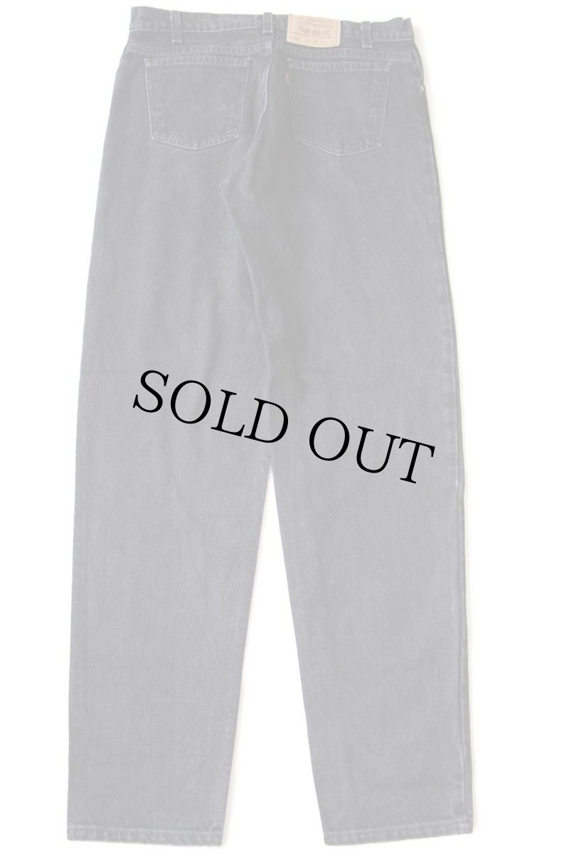 画像3: 90s USA製 Levi'sリーバイス 550 ブラック デニムパンツ w34 L36★21 (3)