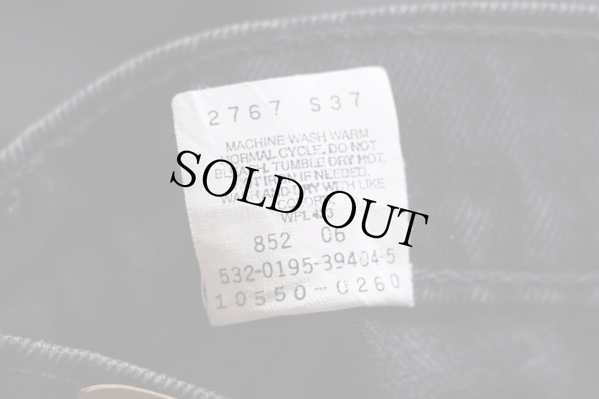 画像7: 90s USA製 Levi'sリーバイス 550 ブラック デニムパンツ 9 MED★28 (7)