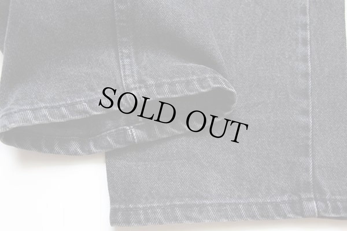 画像7: 90s USA製 Levi'sリーバイス 550 ブラック デニムパンツ w40 L32★25 (7)