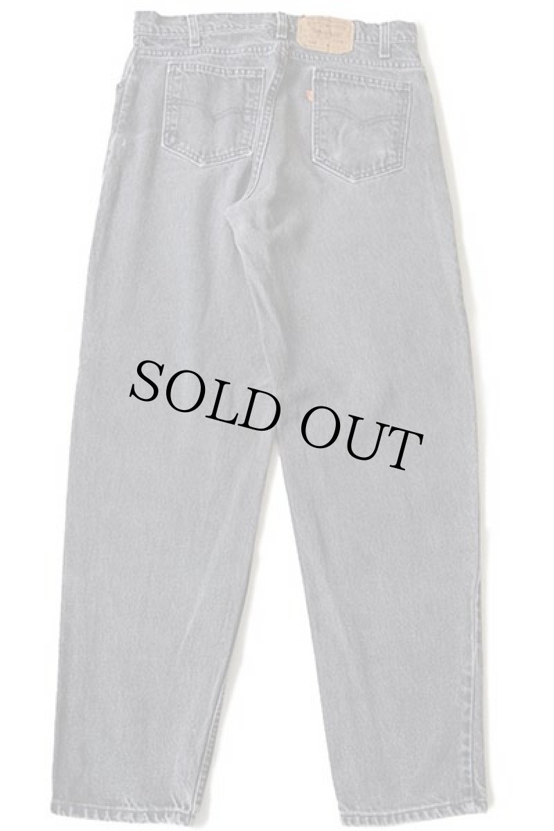 画像3: 90s USA製 Levi'sリーバイス 550 ブラック デニムパンツ w33 L32★17 (3)