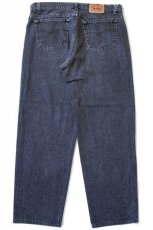 画像3: 80s USA製 Levi'sリーバイス 550 先染め ブラック デニムパンツ w38 (3)