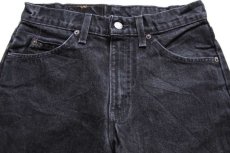 画像4: 90s USA製 Levi'sリーバイス 550 ブラック デニムパンツ w29 L32★14 (4)