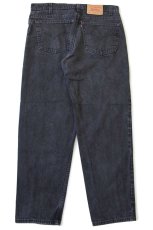 画像3: 90s USA製 Levi'sリーバイス 550 ブラック デニムパンツ w38 L30★33 (3)