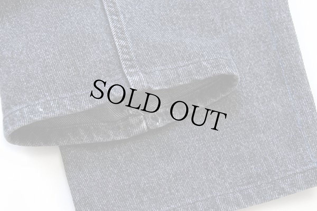 画像8: 80s USA製 Levi'sリーバイス 550 先染め ブラック デニムパンツ w38 (8)