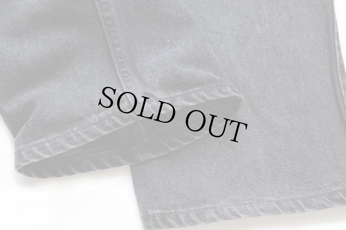 画像8: 90s USA製 Levi'sリーバイス 550 ブラック デニムパンツ w36 L30★32 (8)