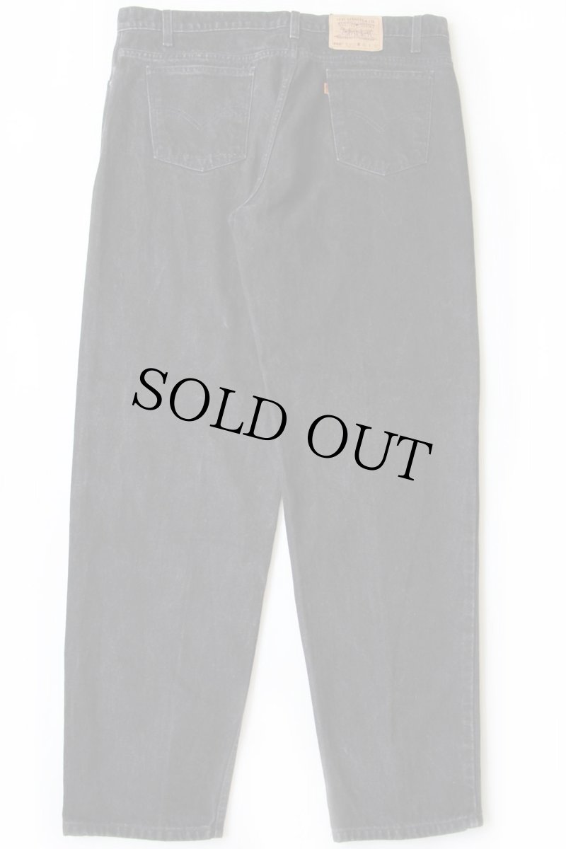 画像3: 90s Levi'sリーバイス 550 ブラック デニムパンツ w40 L32★26 (3)