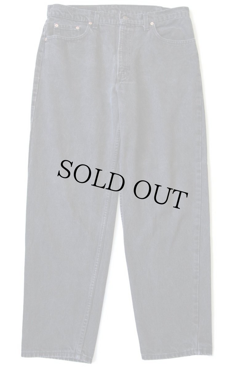 画像2: 90s USA製 Levi'sリーバイス 550 ブラック デニムパンツ w38 L30★33 (2)