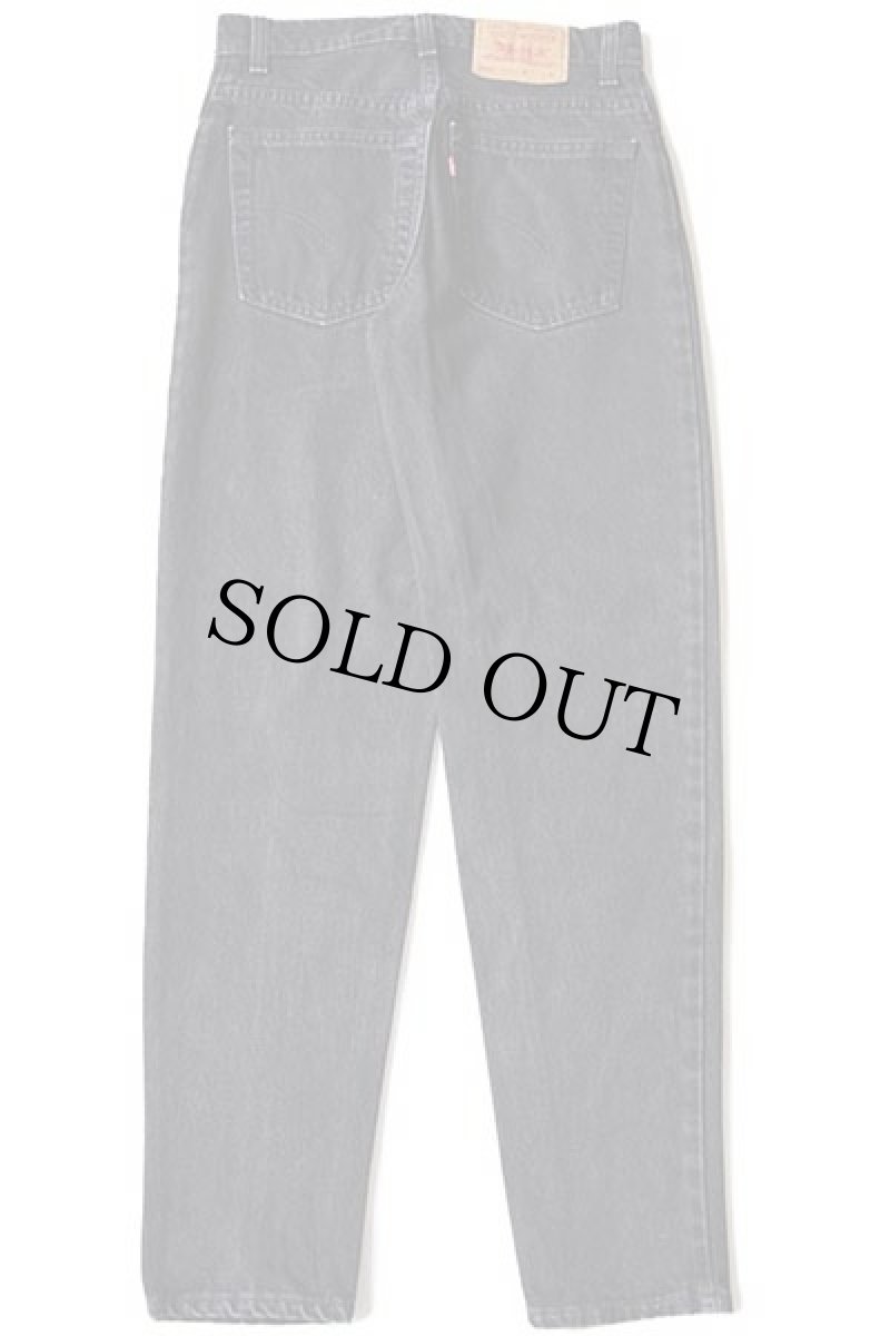 画像3: 90s USA製 Levi'sリーバイス 550 ブラック デニムパンツ 9 MED★28 (3)