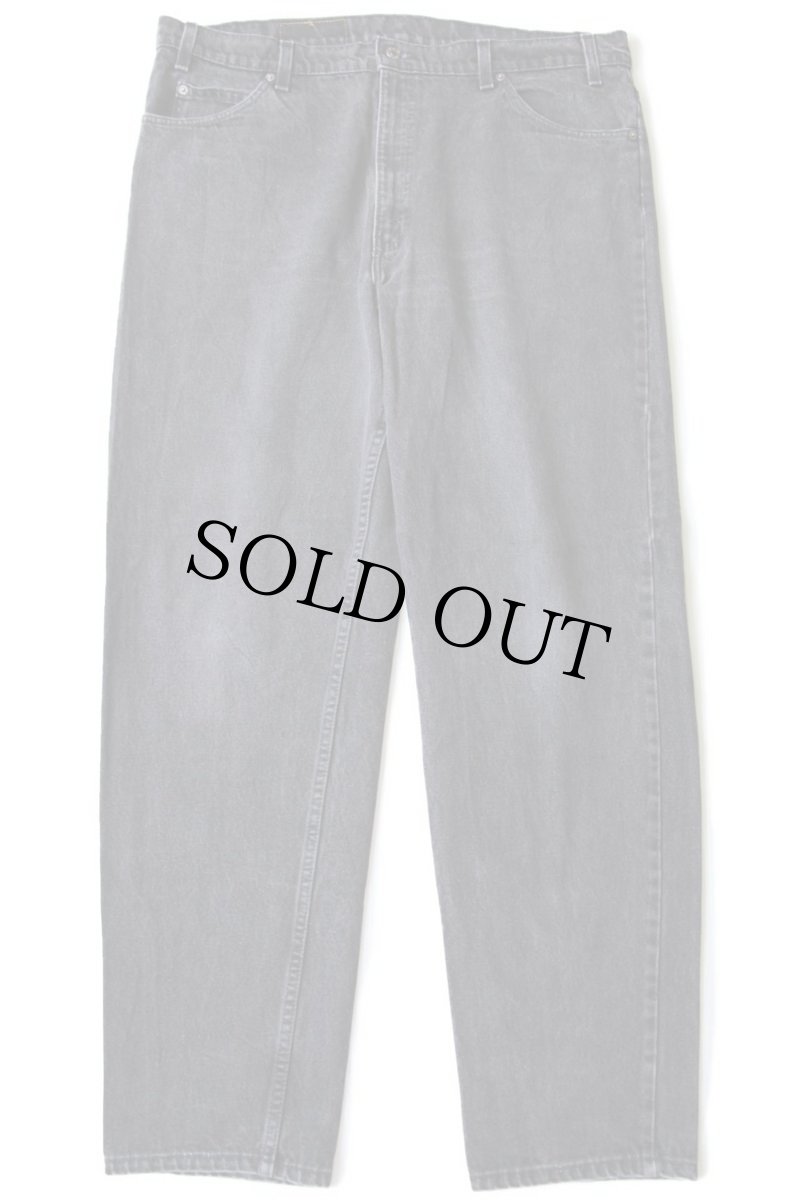 画像2: 90s USA製 Levi'sリーバイス 550 ブラック デニムパンツ w40 L32★25 (2)