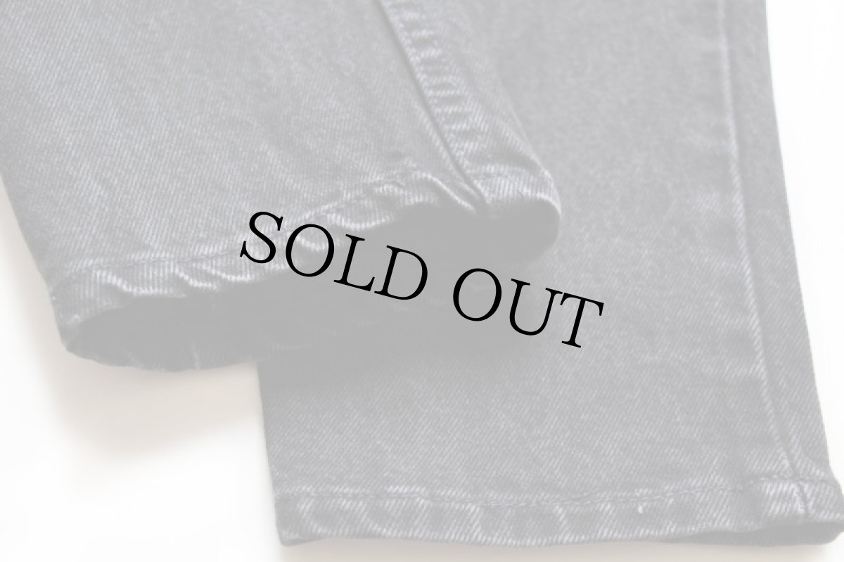 画像8: 90s USA製 Levi'sリーバイス 550 ブラック デニムパンツ 9 MED★28 (8)