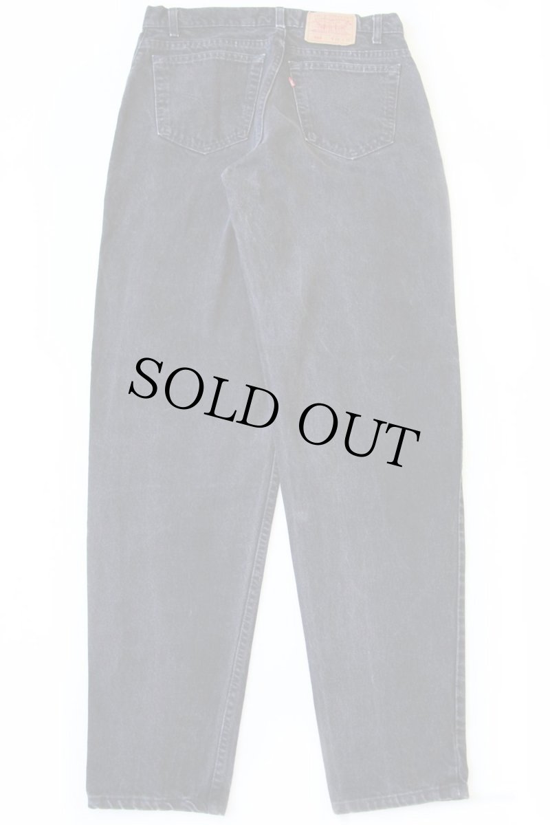 画像3: 90s USA製 Levi'sリーバイス 560 ブラック デニムパンツ w33 L36★13 (3)