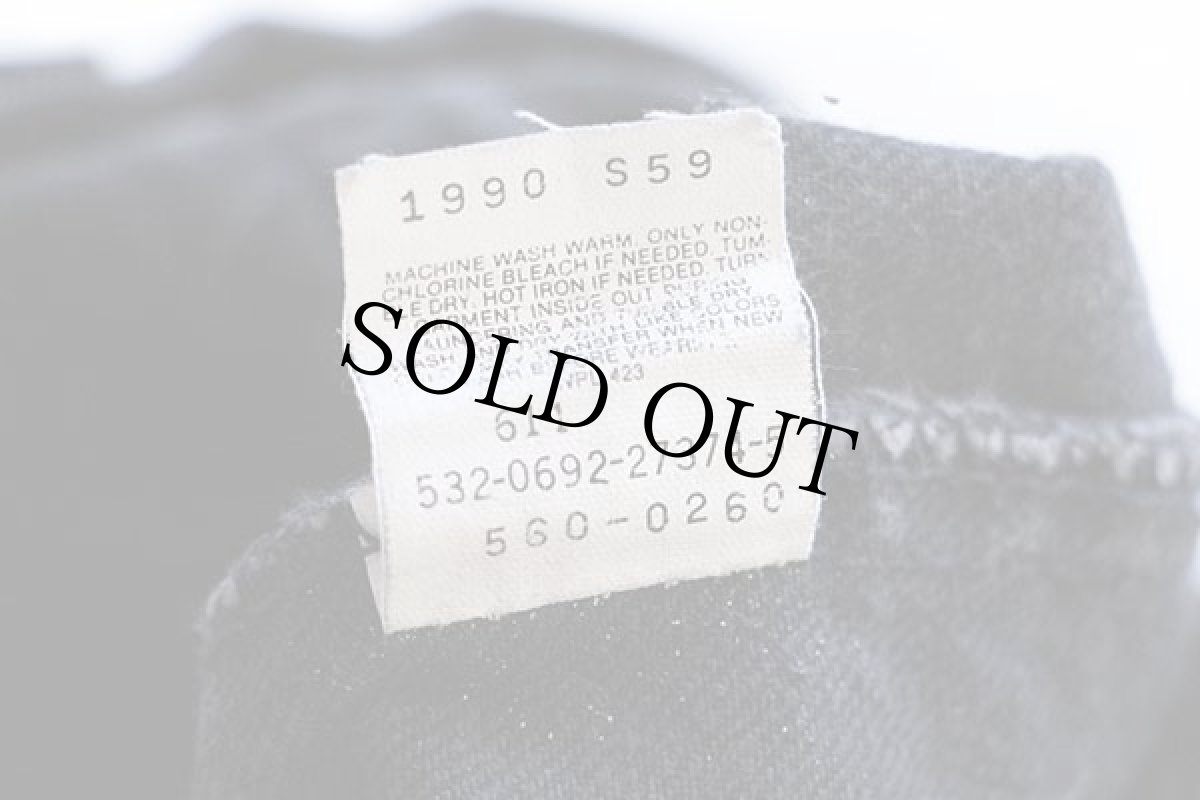 画像7: 90s USA製 Levi'sリーバイス 560 ブラック デニムパンツ w33 L36★13 (7)