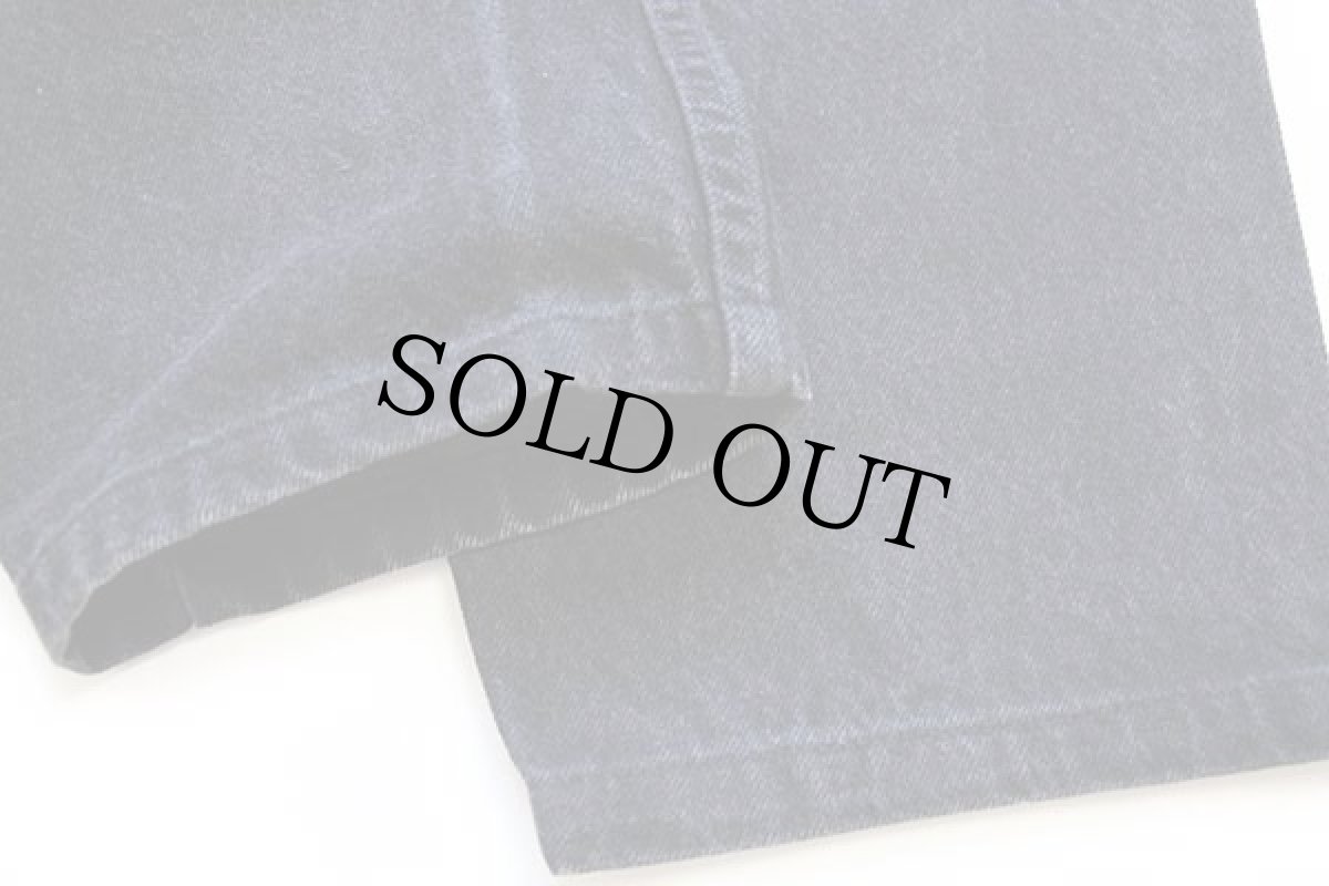 画像8: 90s USA製 Levi'sリーバイス 560 ブラック デニムパンツ w34★14 (8)