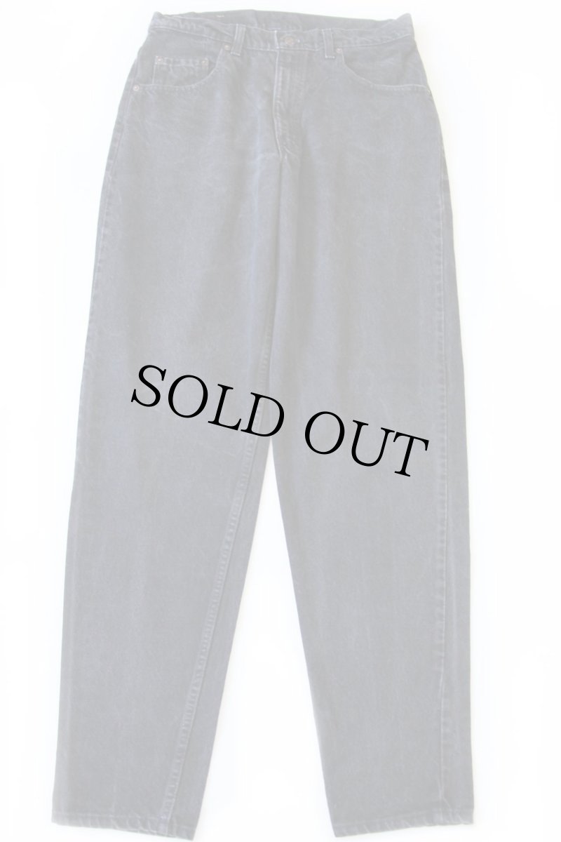 画像2: 90s USA製 Levi'sリーバイス 560 ブラック デニムパンツ w33 L36★13 (2)