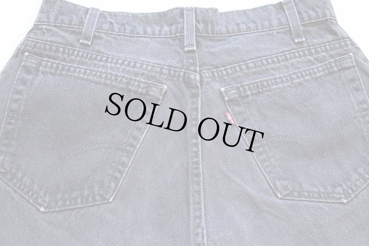 画像4: 90s USA製 Levi'sリーバイス 560 ブラック デニムパンツ w32 L30★03 (4)