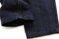 画像8: 90s USA製 Levi'sリーバイス 560 ブラック デニムパンツ w28★01 (8)