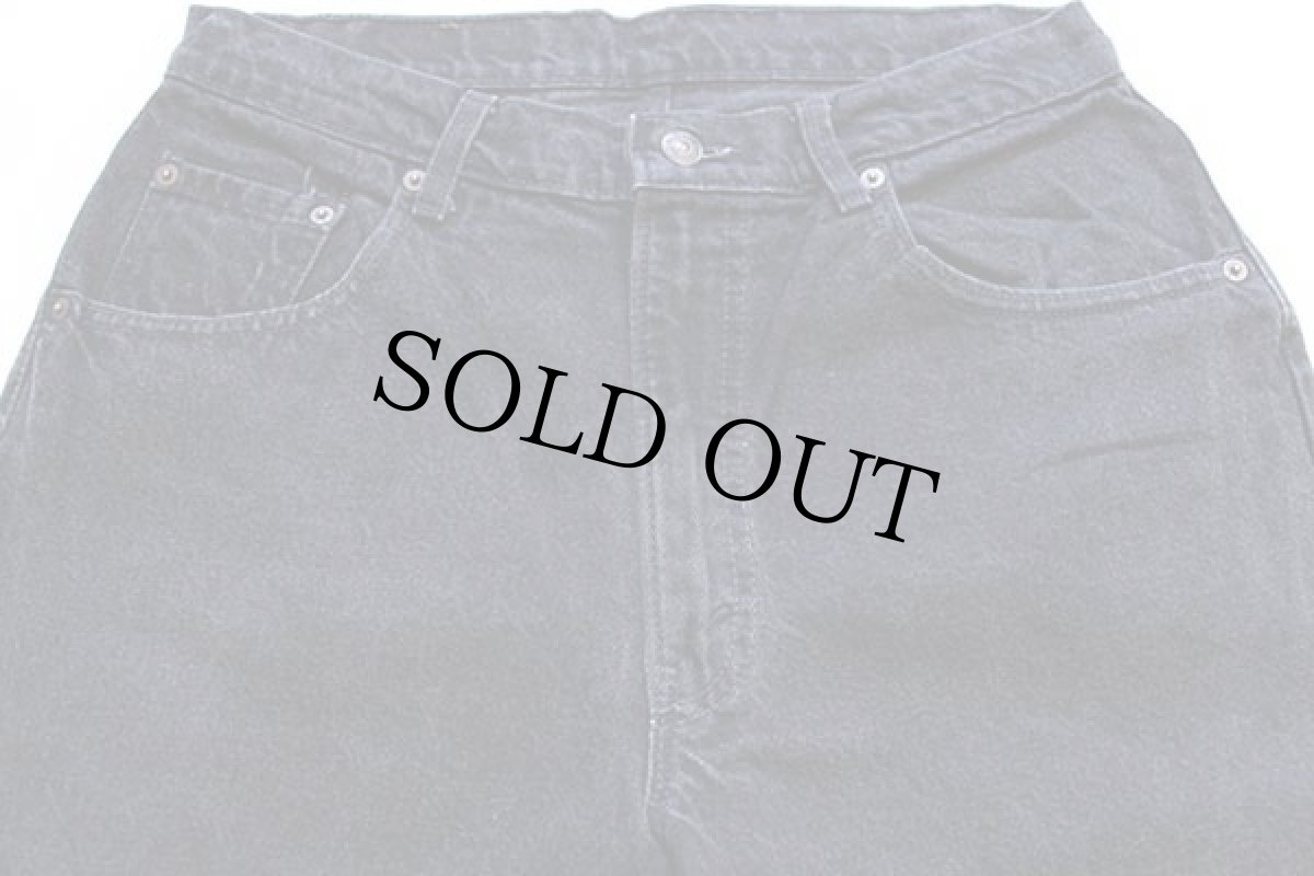 画像4: 90s USA製 Levi'sリーバイス 560 ブラック デニムパンツ w34★14 (4)