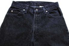 画像4: 90s USA製 Levi'sリーバイス 560 ブラック デニムパンツ w28★01 (4)