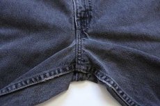 画像7: 90s USA製 Levi'sリーバイス 560 ブラック デニムパンツ w32 L30★03 (7)