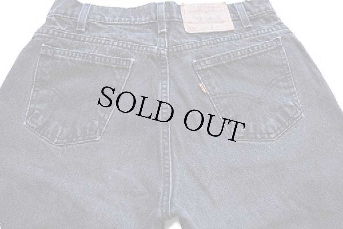 画像4: 90s USA製 Levi'sリーバイス 560 ブラック デニムパンツ w32 L30★02 (4)