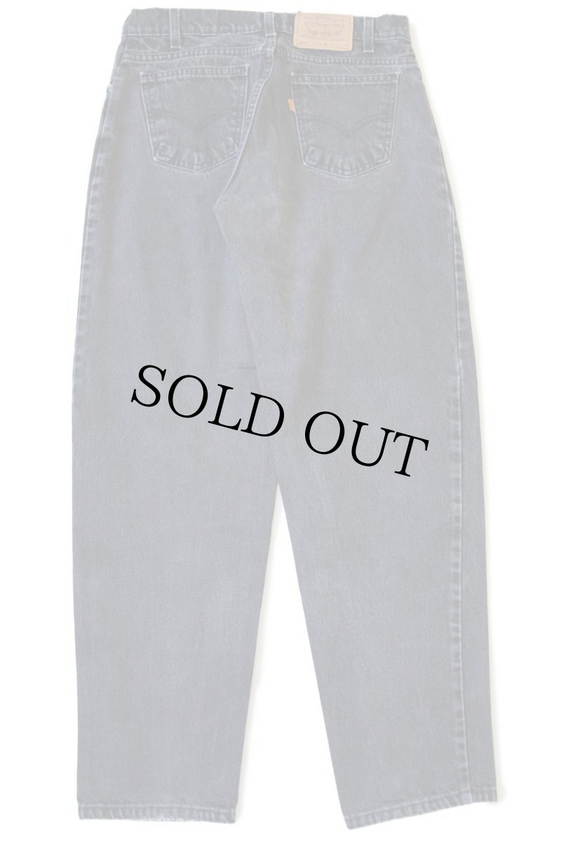 画像3: 90s USA製 Levi'sリーバイス 560 ブラック デニムパンツ w32 L30★02 (3)