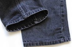 画像8: 90s USA製 Levi'sリーバイス 560 ブラック デニムパンツ 15 JR. L★05 (8)