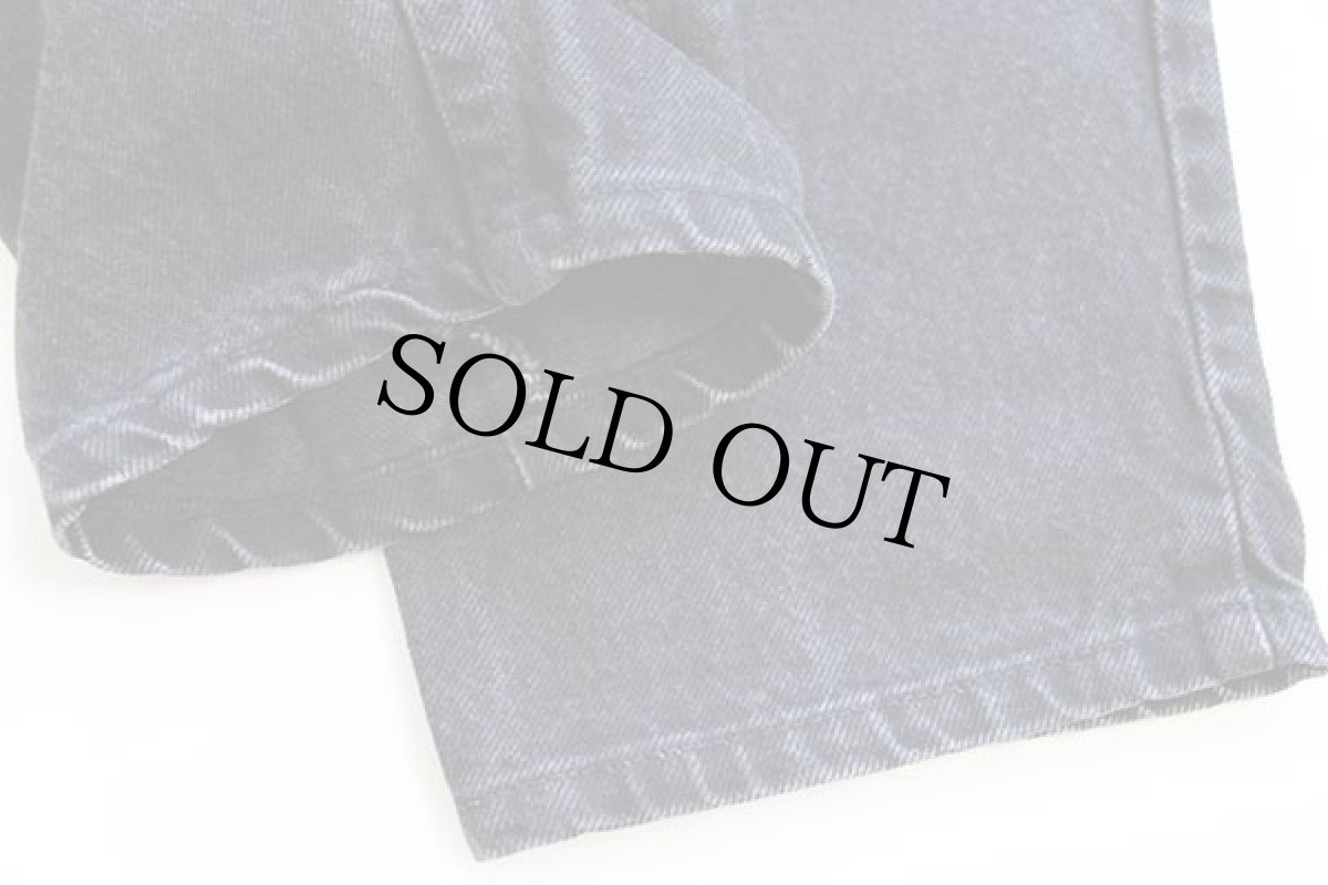 画像8: 90s USA製 Levi'sリーバイス 560 ブラック デニムパンツ w33 L36★13 (8)