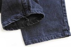 画像8: 90s USA製 Levi'sリーバイス 560 ブラック デニムパンツ w33 L36★13 (8)