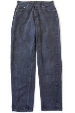 画像2: 90s USA製 Levi'sリーバイス 560 ブラック デニムパンツ 15 JR. L★05 (2)