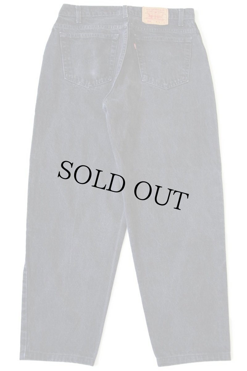 画像3: 90s USA製 Levi'sリーバイス 560 ブラック デニムパンツ w34★14 (3)