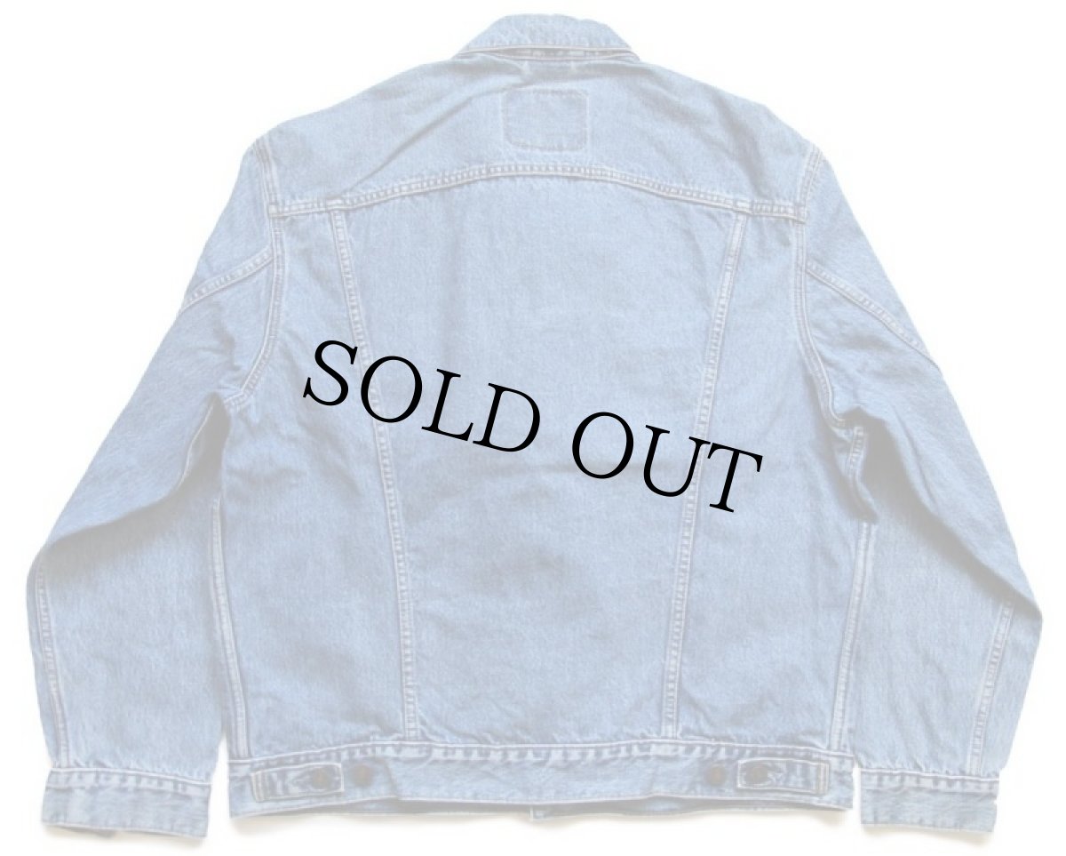 画像2: 90s Levi'sリーバイス 70503 デニムジャケット 4ポケット XL★24 ユーロ (2)