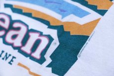 画像5: 90s USA製 L.L.Bean ロゴ アート コットンTシャツ 白 S (5)