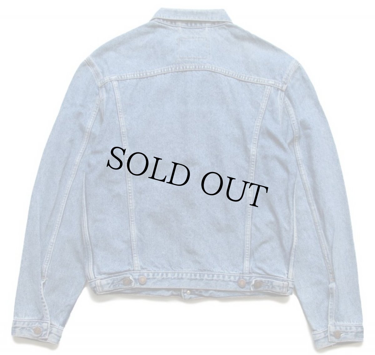 画像2: 80s Levi'sリーバイス 70503 デニムジャケット 4ポケット S★43 ユーロ (2)