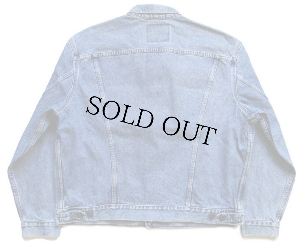 画像2: 90s Levi'sリーバイス 70503 デニムジャケット 4ポケット XXL★23 ユーロ (2)