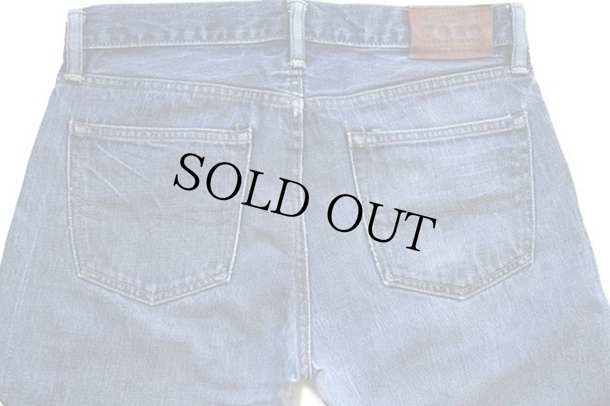 画像5: ポロ ラルフローレン ビンテージ加工 デニムパンツ w30 L30 (5)