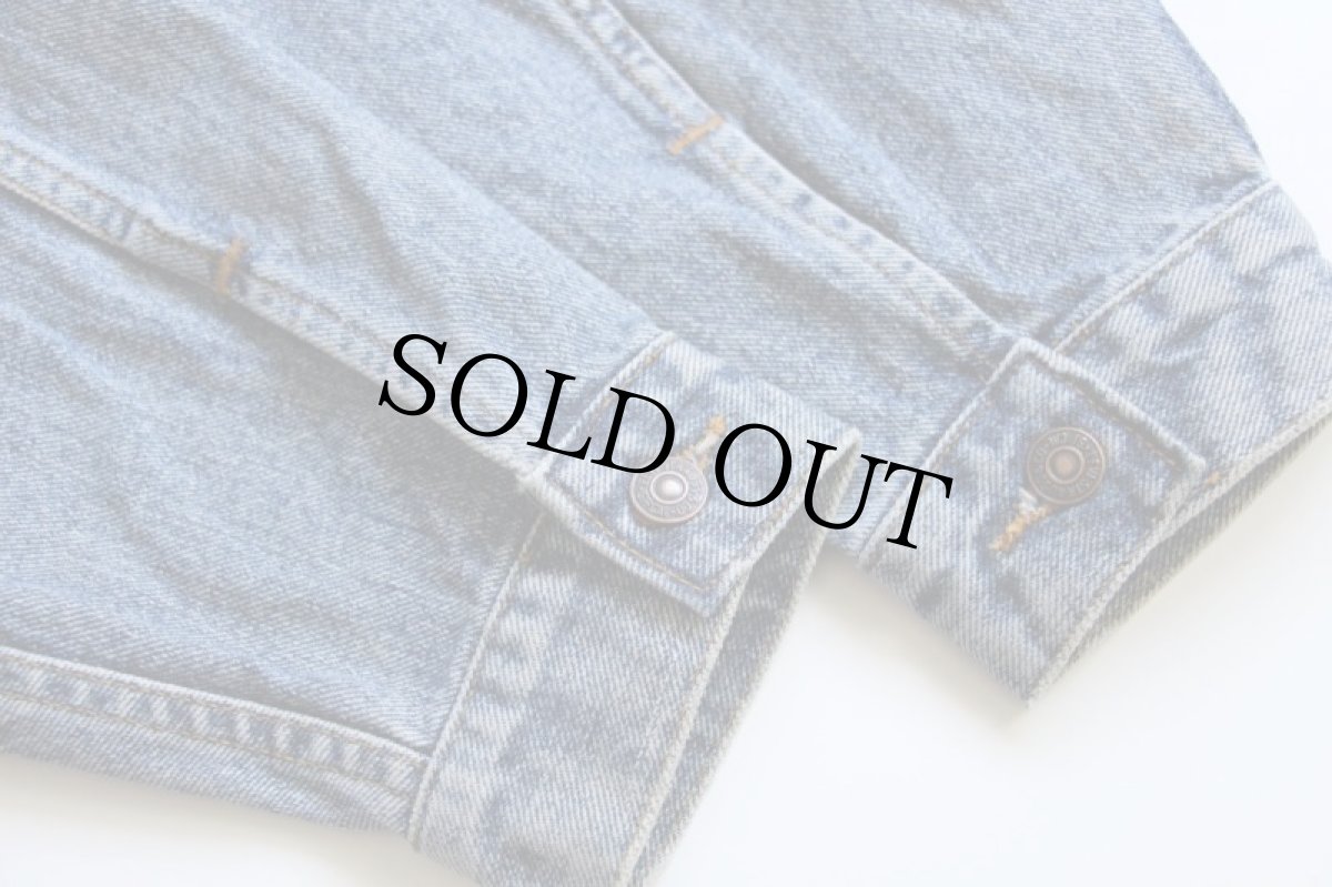 画像6: 90s Levi'sリーバイス 70507 デニムジャケット 4ポケット L★27 (6)