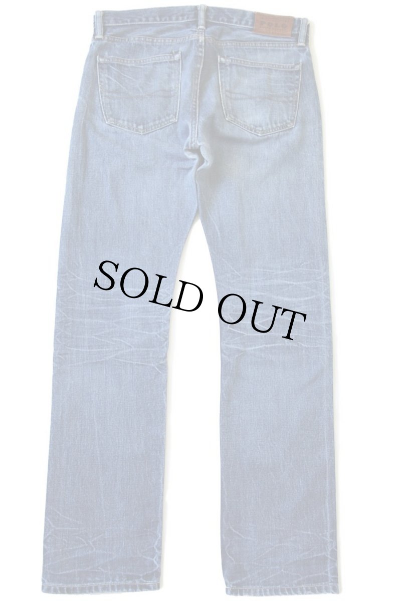 画像3: ポロ ラルフローレン ビンテージ加工 デニムパンツ w30 L30 (3)