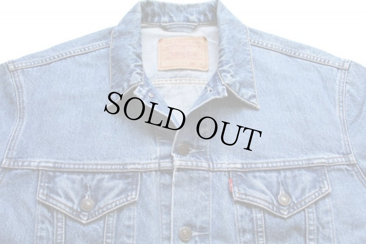 画像3: 90s Levi'sリーバイス 70503 デニムジャケット 4ポケット XL★24 ユーロ (3)