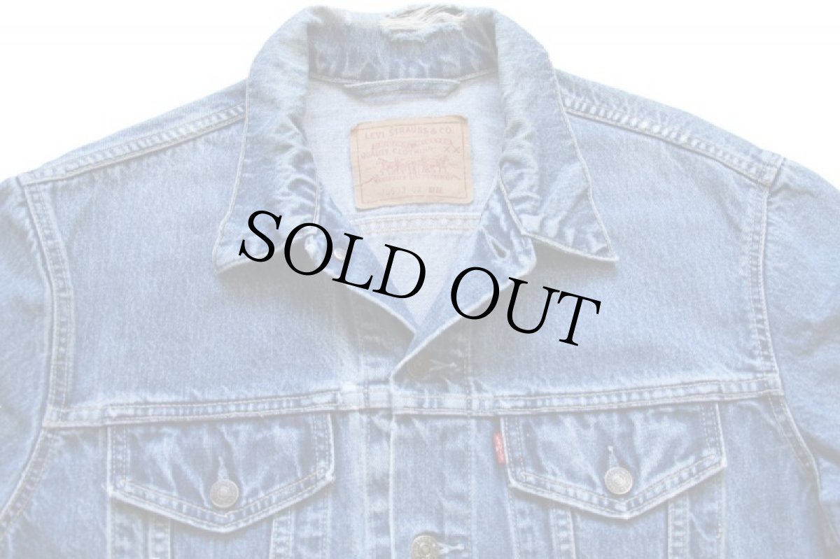 画像3: 90s Levi'sリーバイス 70503 デニムジャケット 4ポケット L★33 ユーロ (3)