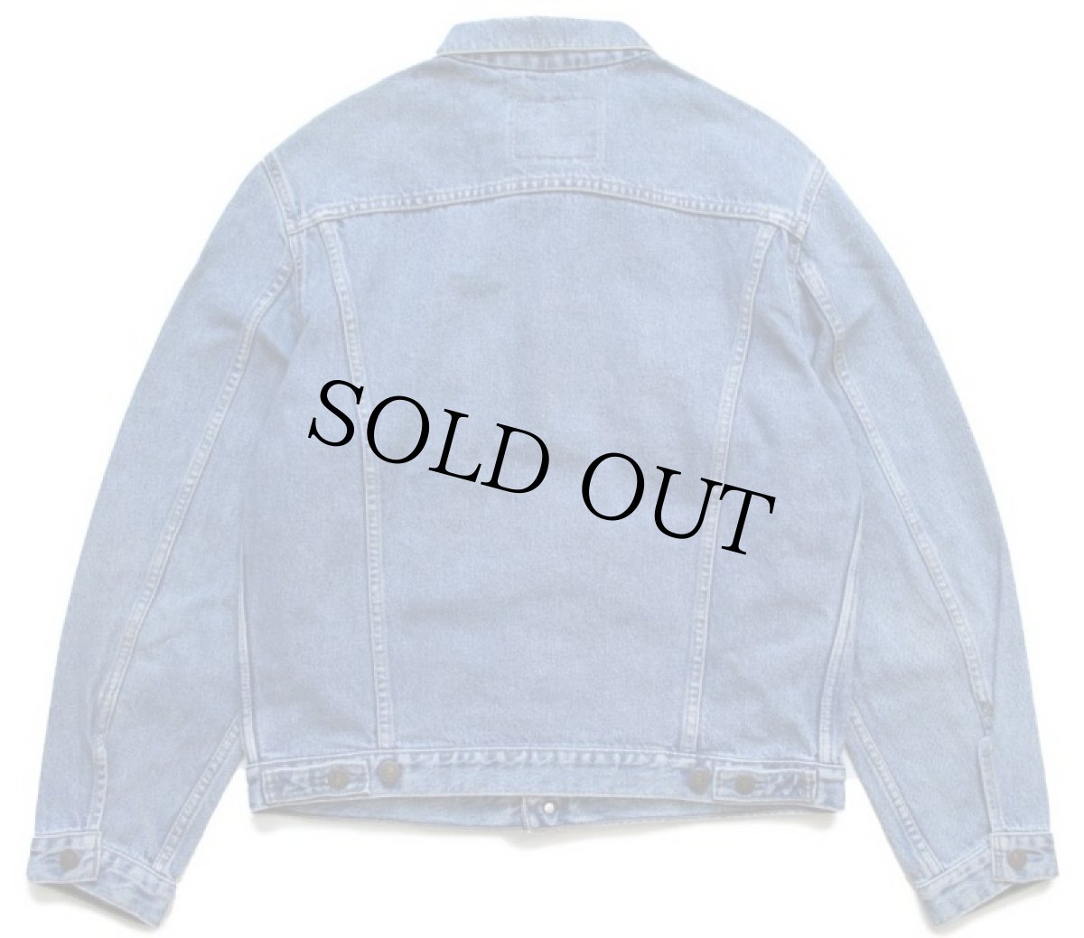 画像2: 90s Levi'sリーバイス 70503 デニムジャケット 4ポケット M★32 ユーロ (2)