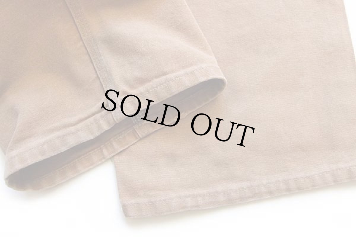 画像8: 90s USA製 carharttカーハート ダック地 ダブルニー ペインターパンツ ペンキ飛び 茶 w36 L34 (8)