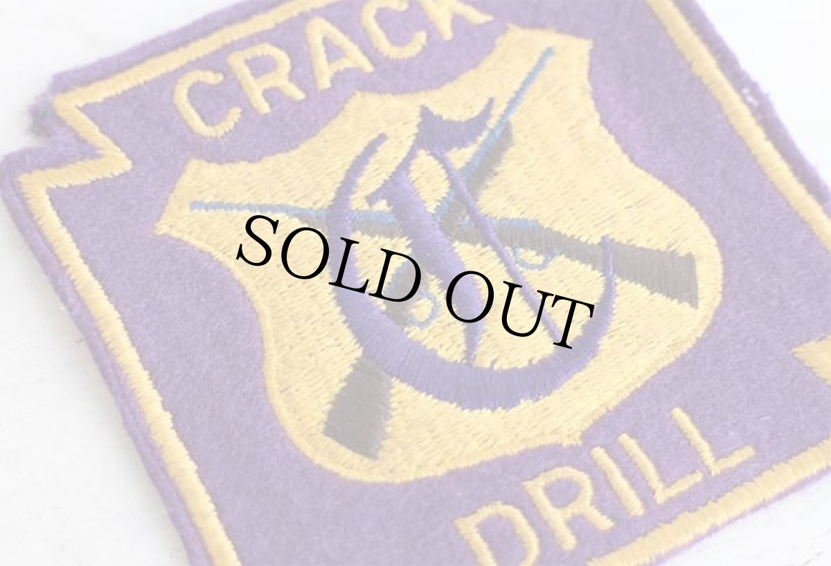 画像3: ビンテージ CRACK DRILL フェルト パッチ★ワッペン (3)