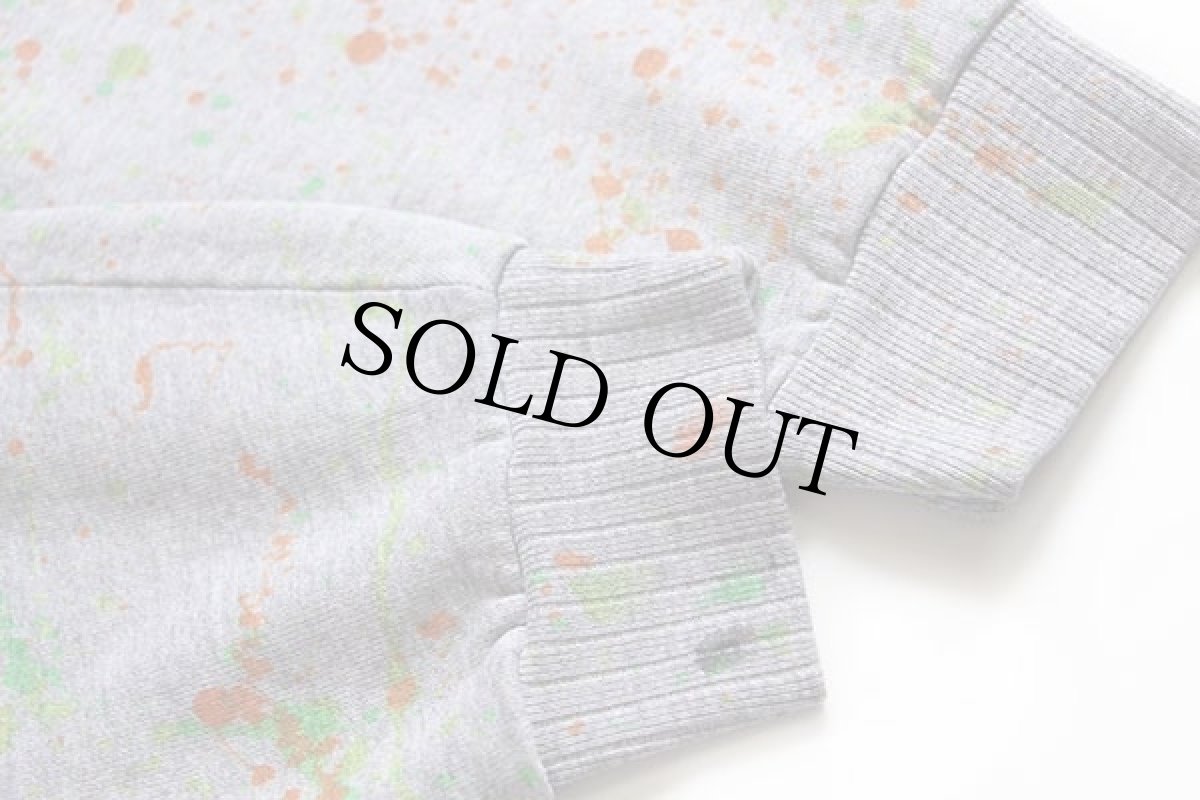 画像6: 90s USA製 RUSSELLラッセル ドロッピング スウェット 杢グレー XL (6)