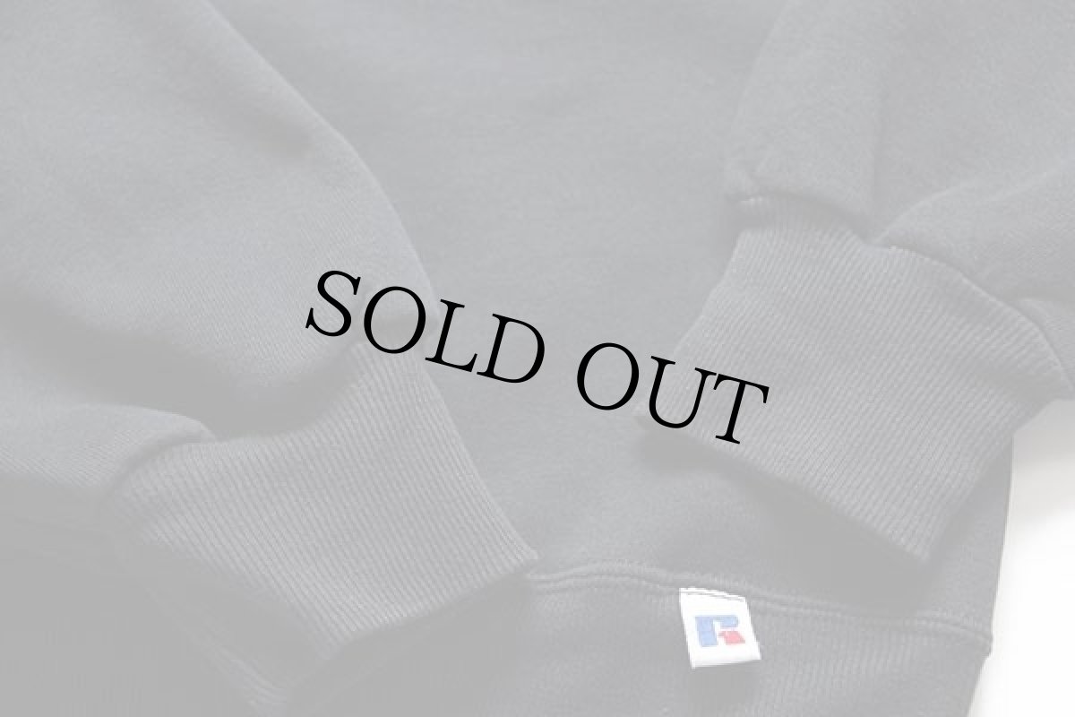 画像6: 90s USA製 RUSSELLラッセル ΦBZ TEXAS A&M UNIVERSITY Spring Rush'93 両面プリント 前V スウェット 黒 L (6)