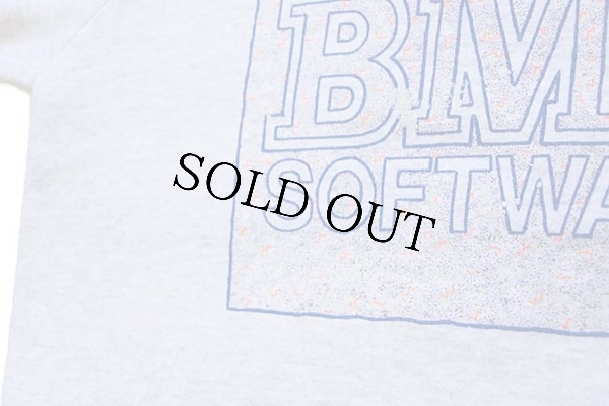 画像5: 80s USA製 BMC SOFTWARE スウェット 杢ライトグレー L (5)