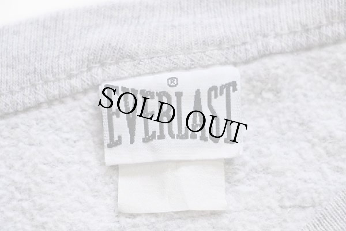 画像4: 80s USA製 EVERLAST ノースリーブ スウェット 杢グレー XL (4)