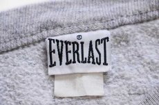 画像4: 80s USA製 EVERLAST ノースリーブ スウェット 杢グレー XL (4)