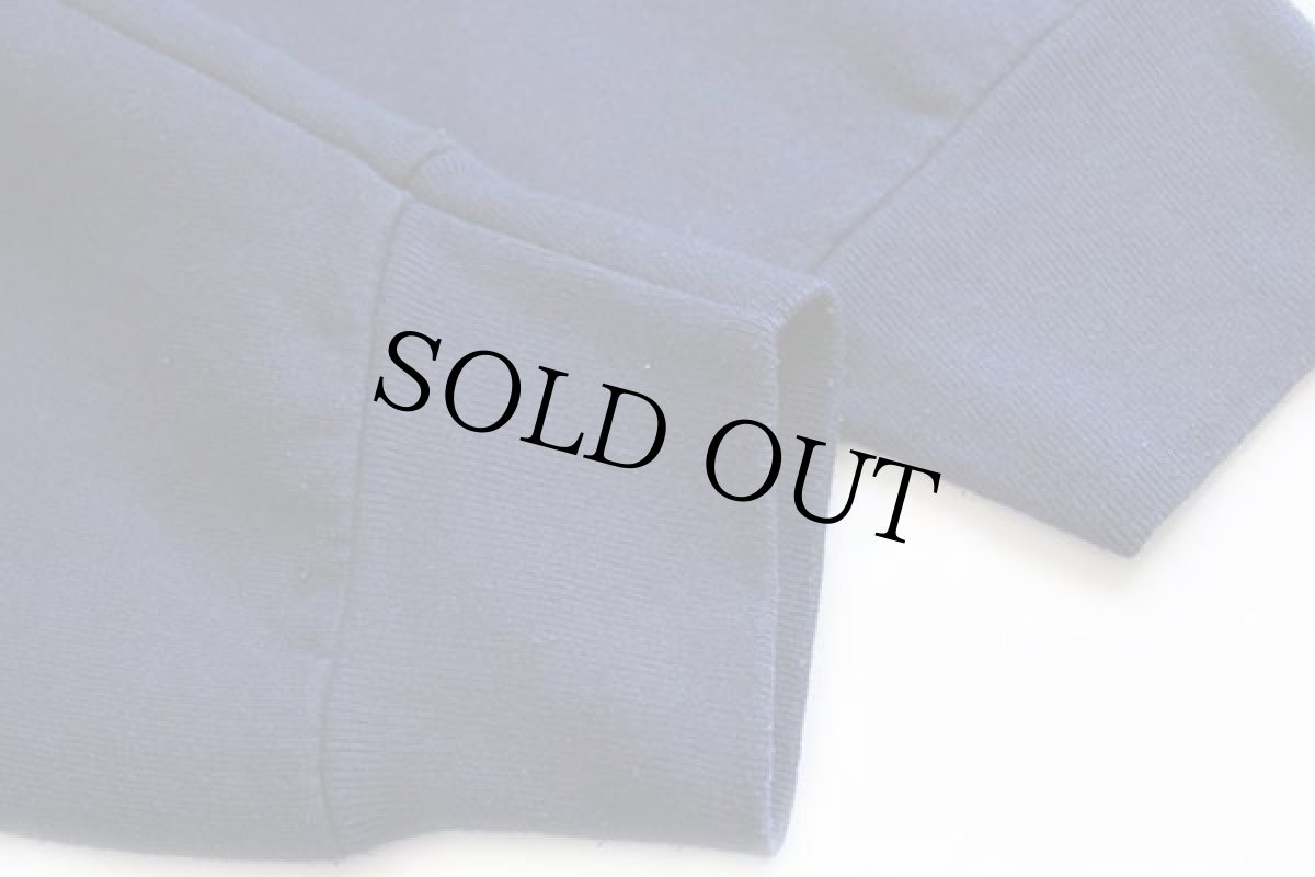 画像5: 90s USA製 BVD 無地 スウェット 紺 L★ブランク (5)